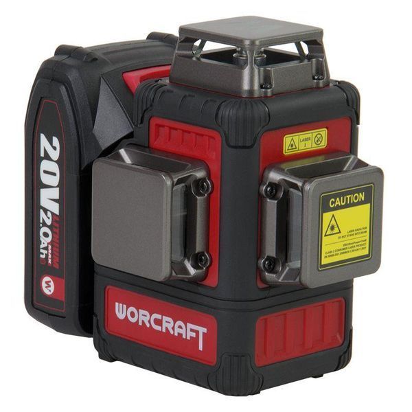 Акумуляторний лазерний рівень 3D WORCRAFT XCUBE026 13279W фото