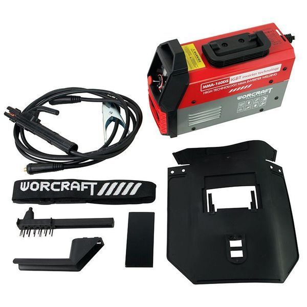 Зварювальний апарат інверторний WORCRAFT MMA-160DS 13304W фото