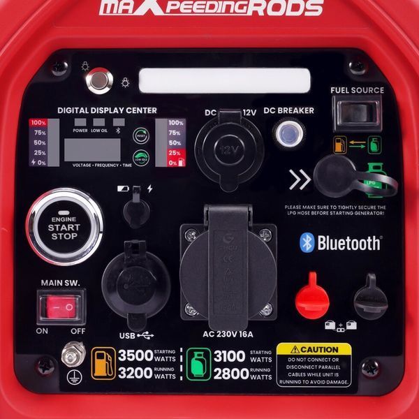 Генератор інверторний MaXpeedingRods MXR4000GT mxr4000 GT фото