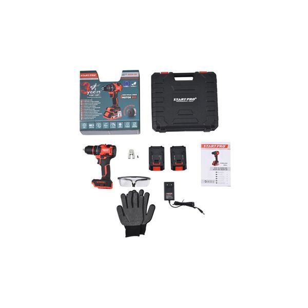 Шуруповерт акумуляторний Start Pro SCD4-20 BRUSHLESS SCD4-20 фото