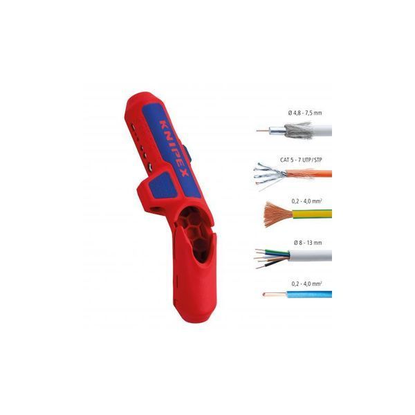 Універсальний інструмент для видалення оболонки Knipex, 16 95 01 SB 16 95 01 SB фото