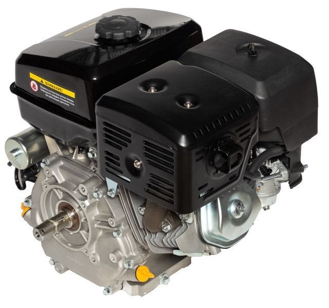 Двигун бензиновий Loncin G420FD/С7 (16 л.с., ел. стартер, шпонка 25,4 мм, L = 88,4 мм, євро 5, котушка 7 ампер) 13022 фото