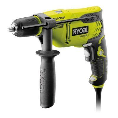 Дриль ударний Ryobi RPD800-K, 800 Вт, 13мм ШЗП, LED, 1.8кг 5133002018 фото