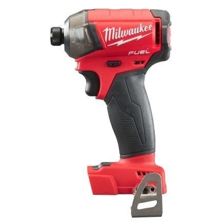 Шурупокрут ударний гідравлічний акумуляторний безщітковий MILWAUKEE (50 Нм) M18 FQID-0X (каркас) 4933459187 фото