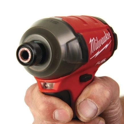 Шурупокрут ударний гідравлічний акумуляторний безщітковий MILWAUKEE (50 Нм) M18 FQID-0X (каркас) 4933459187 фото