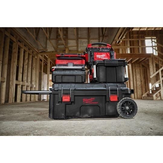 Кейс для інструменту плаский XL на колесах PACKOUT MILWAUKEE (965x609x401мм) 4932478161 фото