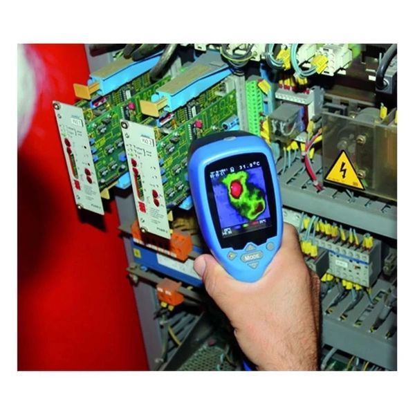 Інфрачервона тепловізорна камера TFA "TC-1" з карткою пам'яті Micro-SD, 74х95х234 мм (31113506) (Бесплатна 31113506 фото