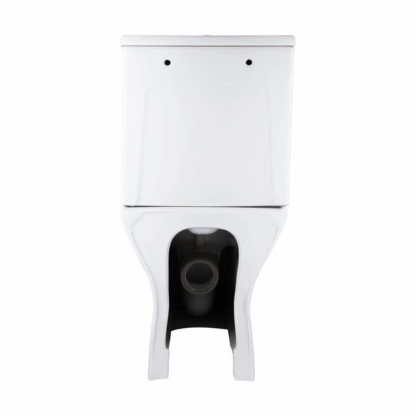 Унітаз підлоговий Qtap Aries Rimless безобідковий з сидінням Soft-close WHITE QT03228302W SD00052628 фото