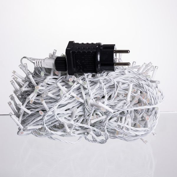 Гірлянда Різдвяна фея вулична 50 м 500 LED білий провід Мультиколір CF500L50MWML Garlando CF500L50MWML CF500L50MWML фото