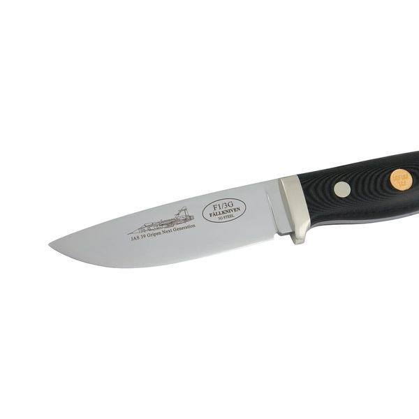 НОЖ FALLKNIVEN "F1 PILOT SURVIVAL", КОЖАНЫЕ НОЖНЫ, СТАЛЬ 3G F1L3G фото