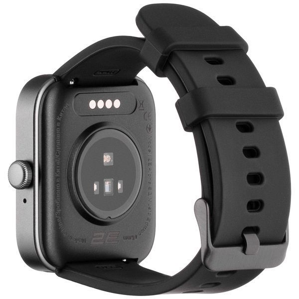 Смарт-годинник 2E Alpha SQ Music Edition 46 mm Black 2E-CWW40BK фото