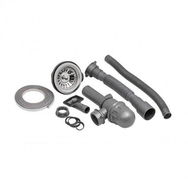 Кухонна мійка Brinex 6080-R 0,6 мм Satin (BRIN6080RSAT06) SD00054109 фото