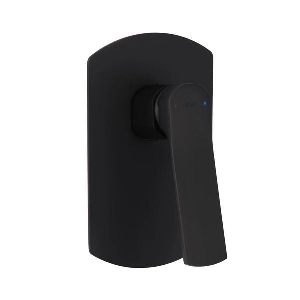 Змішувач для душу Qtap Slavonice прихованого монтажу QTSLA267BLM45903 Black Matt SD00052027 фото
