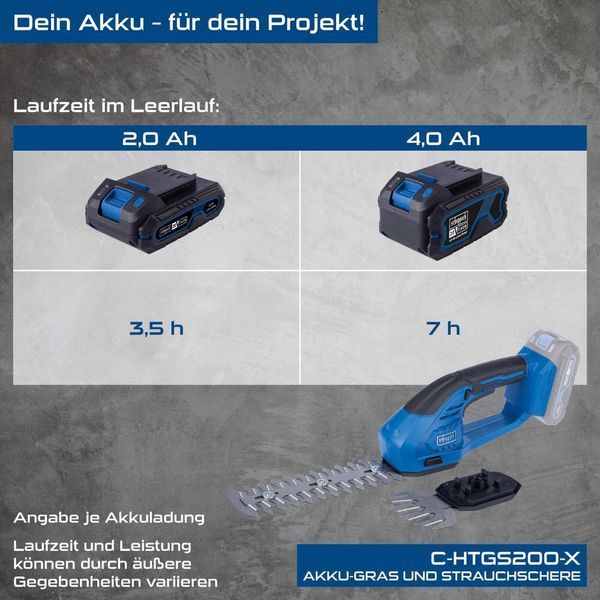 Ножиці акумуляторні Scheppach C-HTGS200-X SET S 5912205400 5912205400 фото