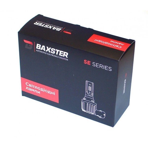 Світлодіодні лампи Baxster SE Plus HB1 9004 6000K (2шт) 34569-car фото
