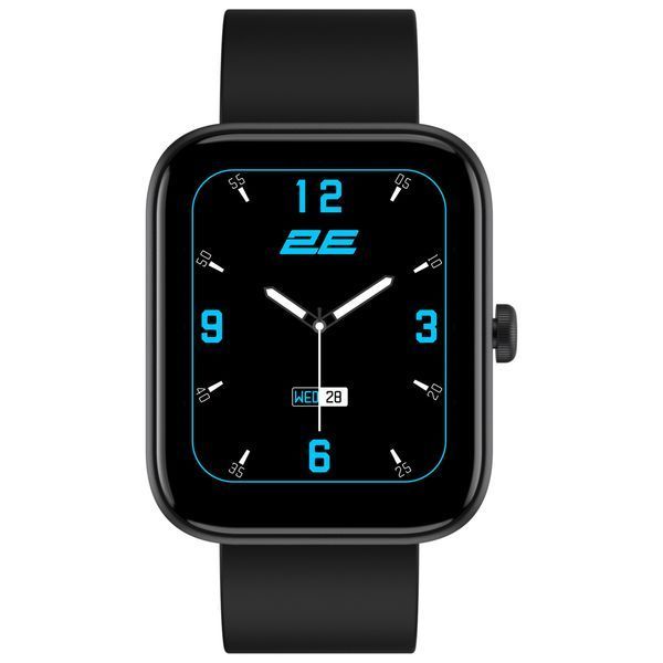 Смарт-годинник 2E Alpha SQ Music Edition 46 mm Black 2E-CWW40BK фото