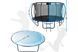 Батут THUNDER INSIDE ULTRA з внутрішньою сіткою 8 футів 255 см чорно-блакитний INSIDE-ULTRA-8FT-BLUE INSIDE-ULTRA-8FT-BLUE фото 4