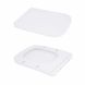 Унітаз підлоговий Qtap Aries Rimless безобідковий з сидінням Soft-close WHITE QT03228302W SD00052628 фото 8