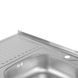 Кухонна мійка Brinex 6080-R 0,6 мм Satin (BRIN6080RSAT06) SD00054109 фото 5