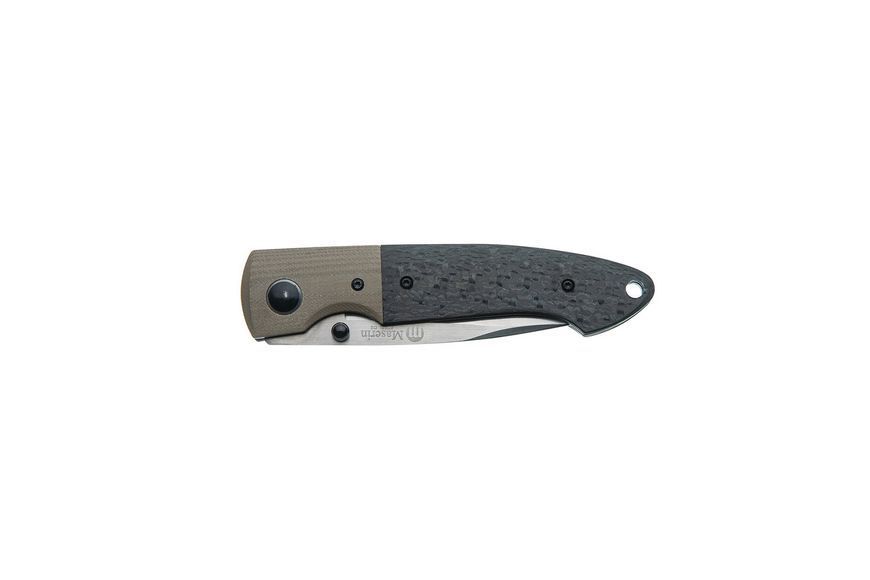 Ніж Maserin Explorer, D2, carbon fiber 46002/GC фото