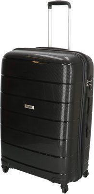 Валіза на 4 колесах Enrico Benetti Denver Black L 102 л (Eb18013 001-70) Eb18013 001-70 фото
