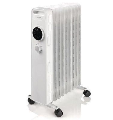 Обігрівач оливний Gorenje, 15м2, 2000Вт OR2000M OR2000M фото