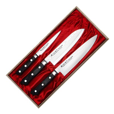 Набір із 3-х кухонних ножів Satake Daichi (HG8556W) HG8556W фото