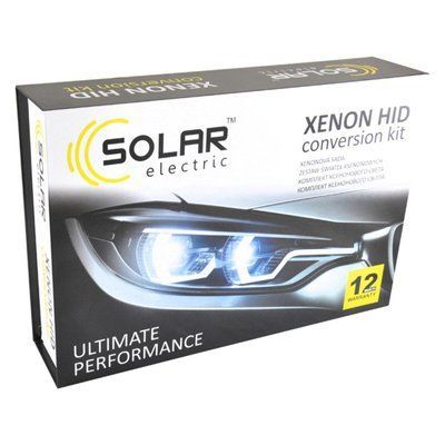 Комплект ксенона Solar HB3 (9005) 6000K 85V 35W P20d KET+Ballast, 2шт 4560(L) фото