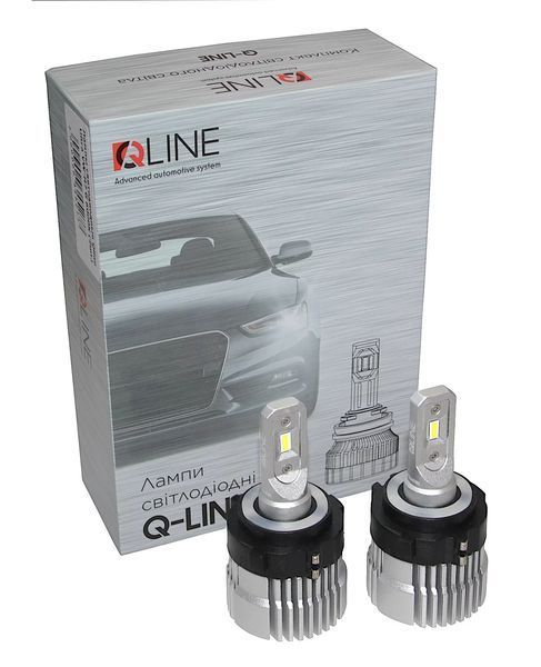 Лампи світлодіодні Qline Ultra VW-H7 G 6000K (2шт) 34527-car фото