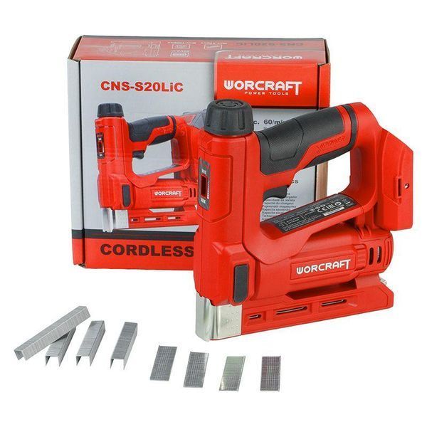 Акумуляторний цвяхозабивач комбінований WORCRAFT CNS‑S20LiC 13285W фото