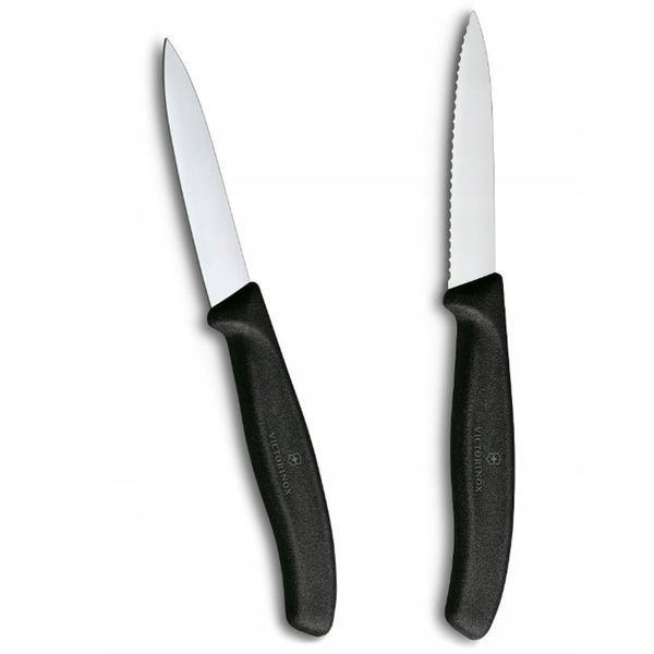 Набір ножів для чищення овочів Victorinox Swiss Classic 2 ножа чорн 6.7693.2 6.7693.2 фото