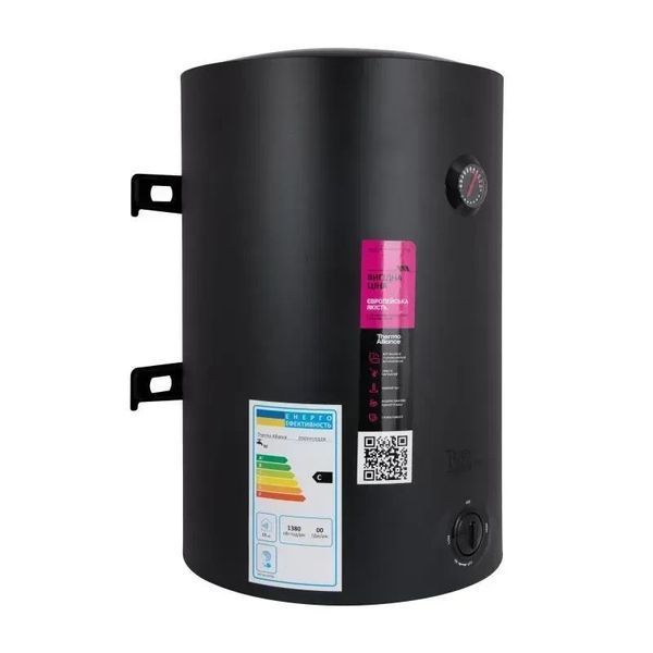 Водонагрівач електричний Thermo Alliance 80 л Black універсальний мокрий ТЕН 1,5 кВт D80VH15Q3В SD00054750 фото
