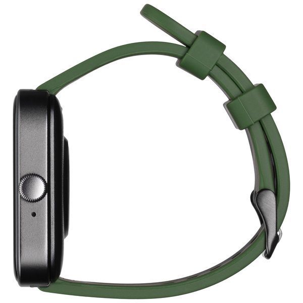 Смарт-годинник 2E Alpha SQ Music Edition 46 mm Black-Green 2E-CWW40BKGN фото