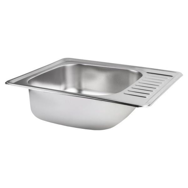 Кухонна мійка Brinex 5848 0,8 мм Micro Decor (BRIN5848MDEC08) SD00054090 фото