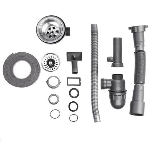 Кухонна мійка Brinex 5848 0,8 мм Micro Decor (BRIN5848MDEC08) SD00054090 фото