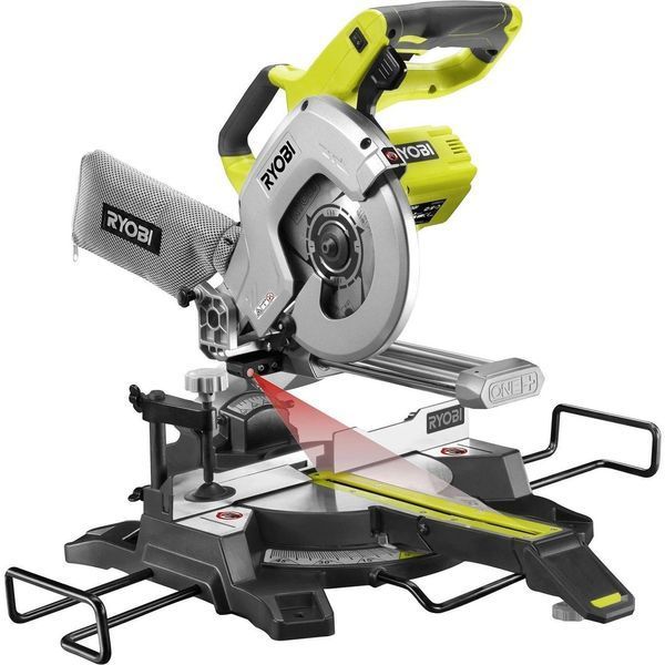 Пила торцювальна акумуляторна Ryobi ONE+ R18MS216-0 18В диск 216мм лазер 14.4кг без АКБ та ЗП 5133003597 5133003597 фото