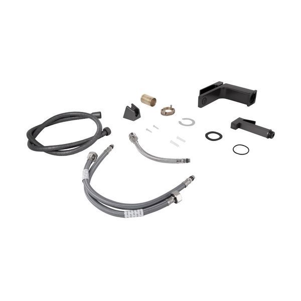 Змішувач для раковини Qtap Gemini (з гігієнічним душем) QTGEM272GMB45692 Gunmetal Black PVD SD00051816 фото