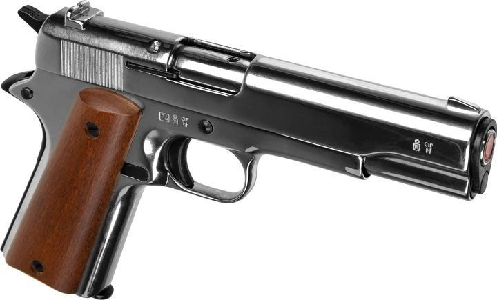 Пістолет стартовий сигнальний шумовий Bruni 96 cal.9 PAK Nikel (1505N) (2008907) 1505N фото