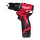 Дриль-шурупокрут акумуляторний безщітковий ударний MILWAUKEE M12 BLPDRC-202С (40Нм) (ЗУ+2аккум.Х2А&middot;год) 4933500422 4933500422 фото 2
