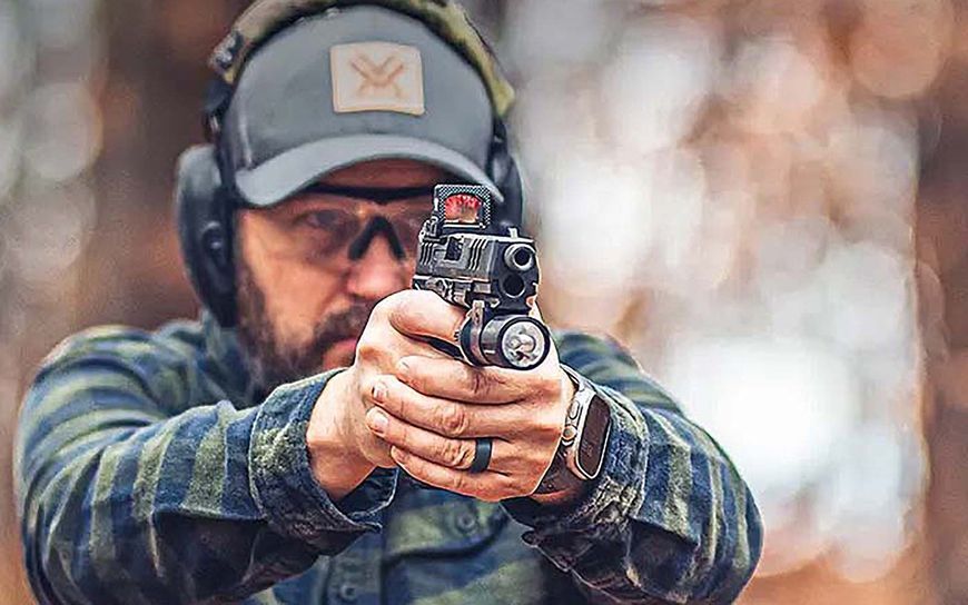Приціл коліматорний Vortex Defender-ST 3 MOA Red Dot (DFST-MRD3) 930745 фото