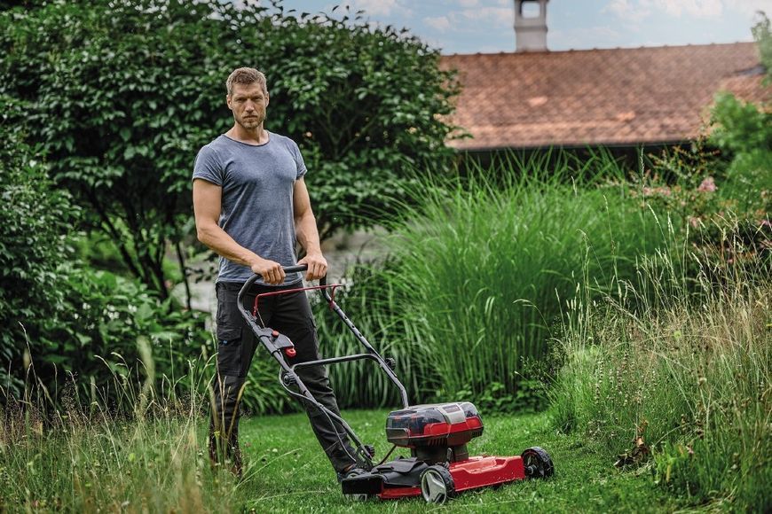 Газонокосарка акумуляторна Einhell GE-CM 36/48 Li M - Solo (3413054) 3413054 фото