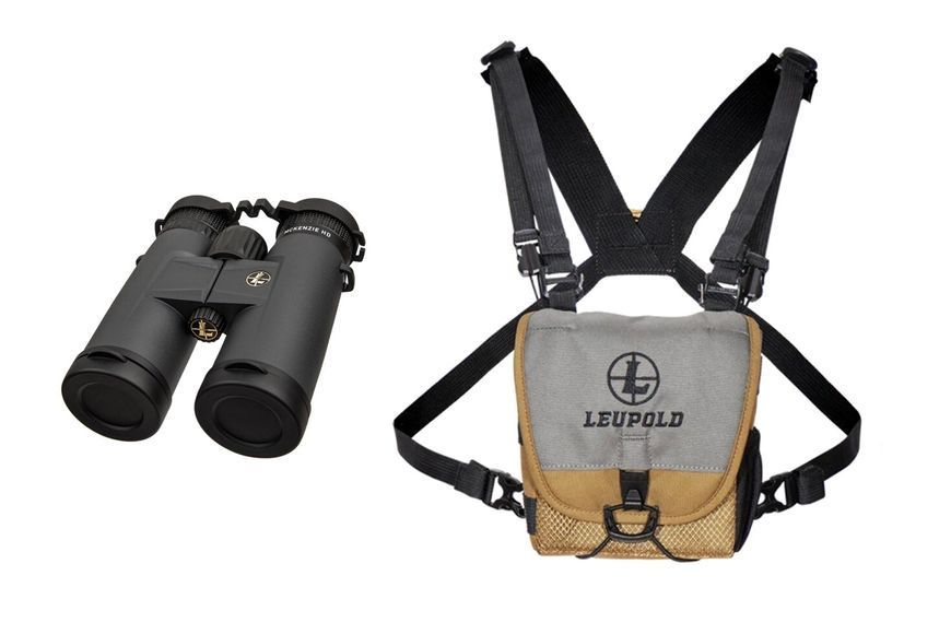 Бінокль Leupold BX-1 McKenzie HD 8x42mm темно-сірий 181172 фото