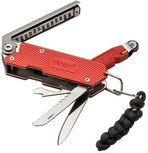 Ніж мультитул 7 в 1 для для аварійного розведення вогню Zippo Fire Starting Multi-Tool блістер (2007553)