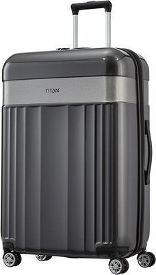 Чемодан на 4 колесах Titan SPOTLIGHT FLASH Anthracite L 102л (Ti831404-04) Ti831404-04 фото