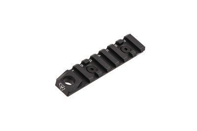 Планка Пікатінні 7 слотів KeyMod & M-Lok SI-LINK-RS-7-QD-BK фото