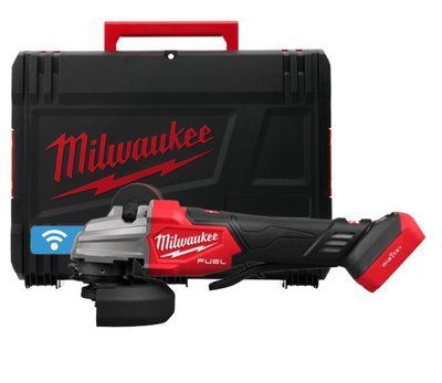 Кутова шліфувальна машина акумуляторна безщіткова MILWAUKEE, M18 FSAGSVO125X-0X, діаметр 125мм 1200Вт (каркас, антивібраційна бі 4933493552 фото
