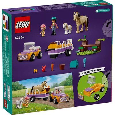 Конструктор LEGO Friends Причіп для коня та поні (42634) 42634L фото