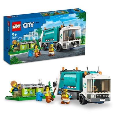 Конструктор LEGO City Сміттєпереробна вантажівка 60386L фото