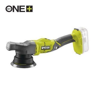Машина полірувальна Ryobi R18P-0, акумуляторна ONE+, 18В, 125 мм, рандомна орбіта, регулювання швидкості, solo 5133004845 фото