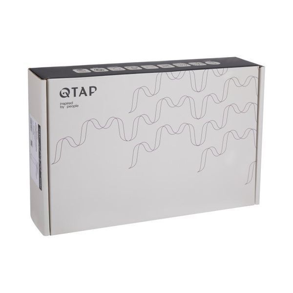 Змішувач для раковини Qtap Presto високий QTPRE269GRP45582 Graphite SD00051706 фото